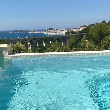 Maison Sanary: Seaview With Pool And Bioclimatic Pergola * Sanary-sur-Mer